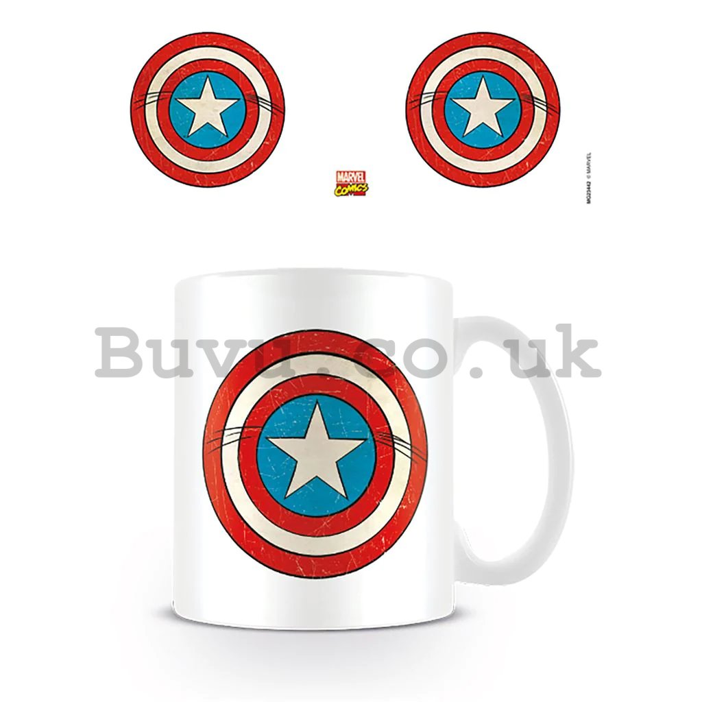 Mug - Marvel Comics (Captain America Shield)