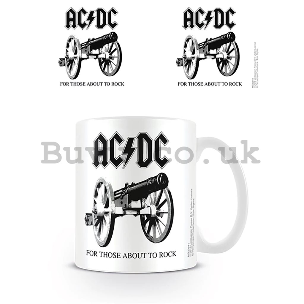 Mug - AC/DC (Those About To Rock)