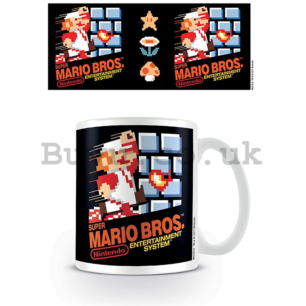 Mug - Super Mario (Nes Cover)