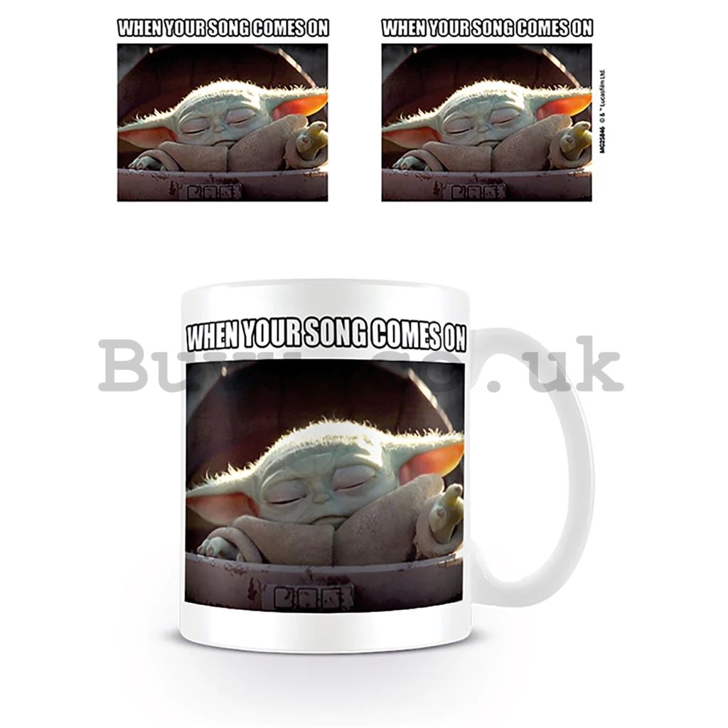 Mug - Star Wars: The Mandalorian (When Your Song Comes On)