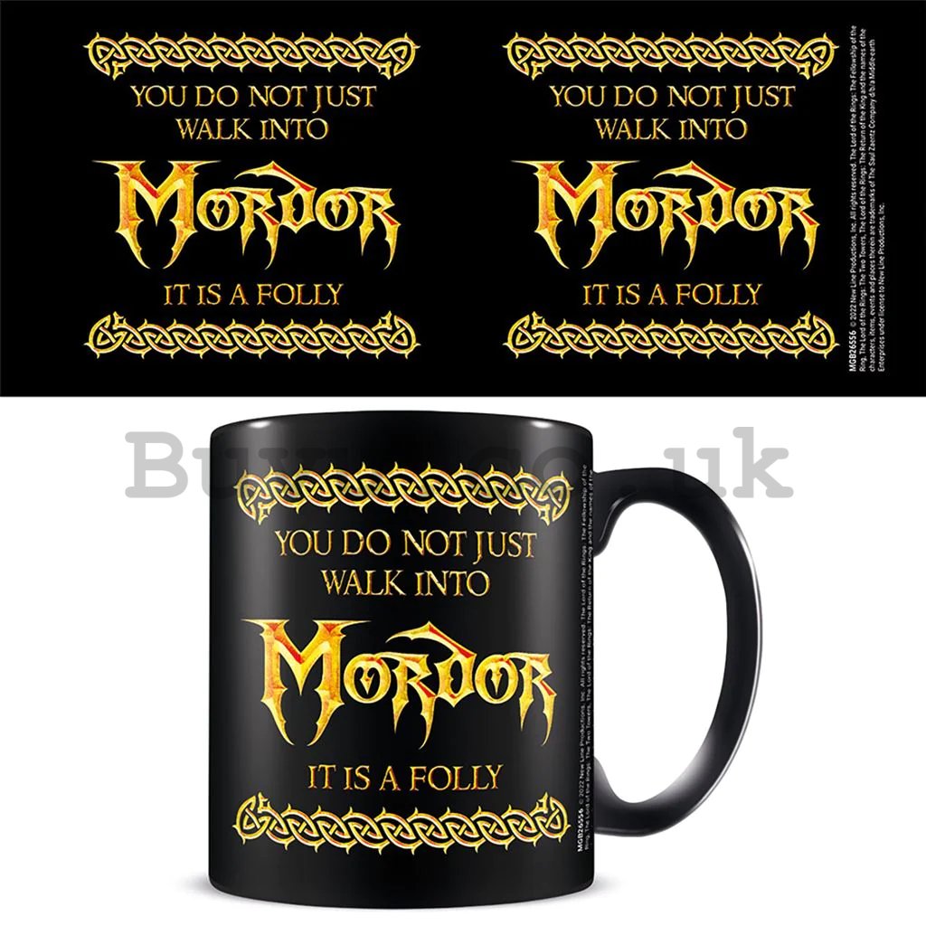 Mug - The Lord Of The Rings (Walk Into Mordor)