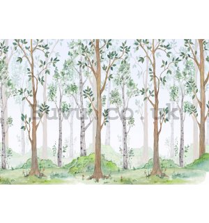 Wall mural vlies: Childrens forest - 368x254 cm