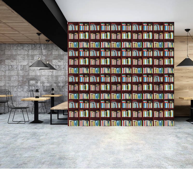 Vinyl wallpaper library