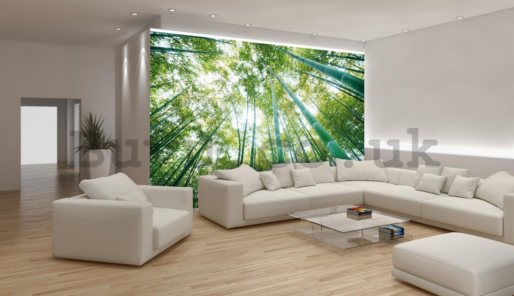 Wall Mural: Bamboo forest - 184x254 cm
