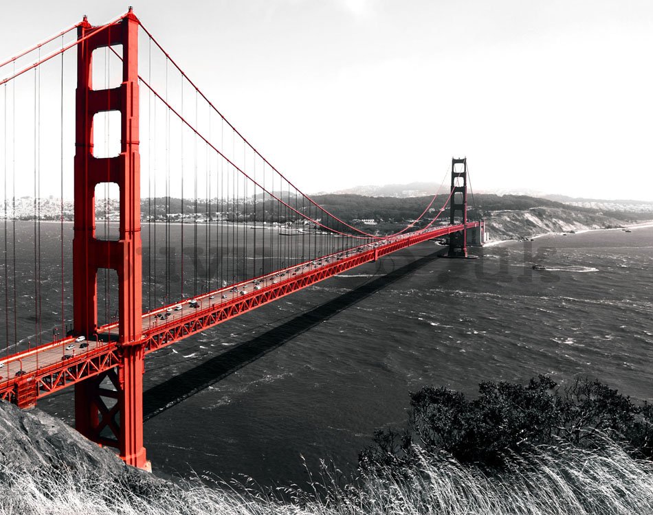 Wall Mural: Golden Gate Bridge (1) - 184x254 cm