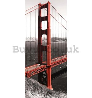 Wall Mural: Golden Gate Bridge (1) - 211x91 cm