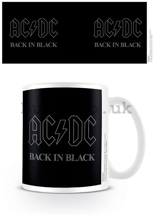 Mug - AC / DC (Back in Black)