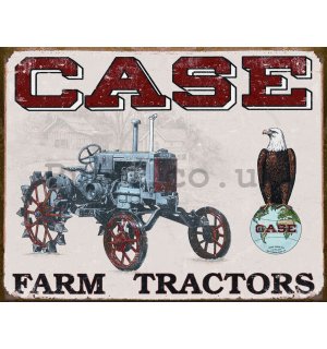 Metal sign - Case Tractor (CC High)