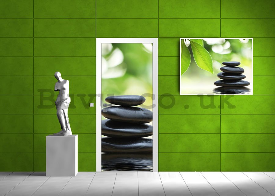 Photo Wallpaper Self-adhesive: Zen (2) - 221x91 cm