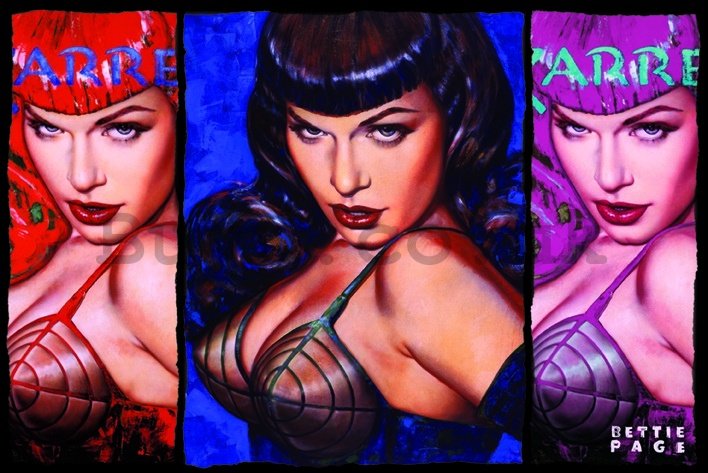 Poster - Bettie Page (Colors)