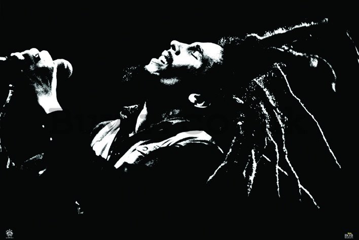 Poster - Bob Marley (B & W)