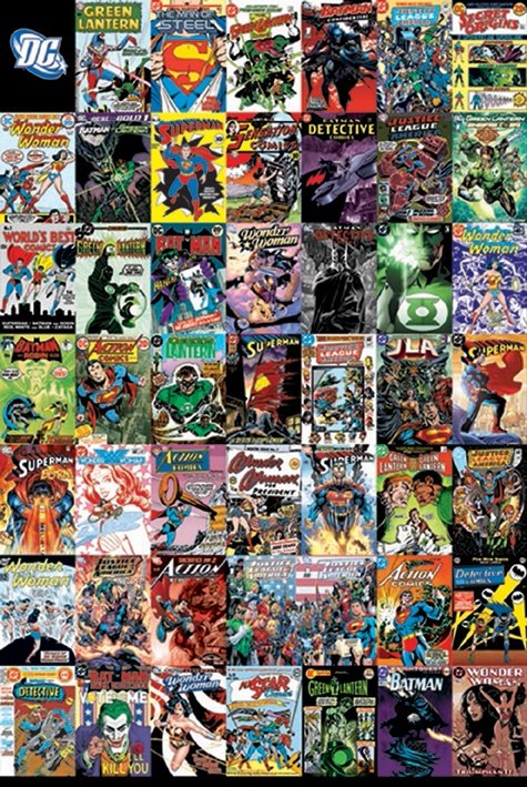 Poster - DC Comics (Montage)