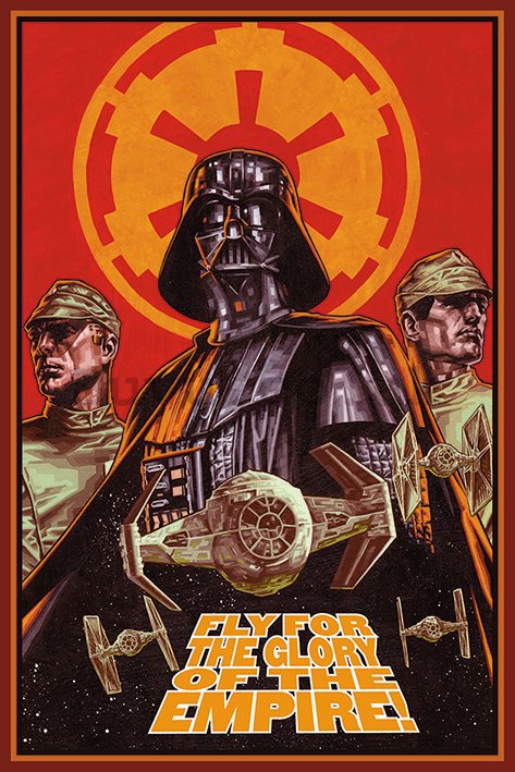 Poster - Star Wars (Fly for Glory)