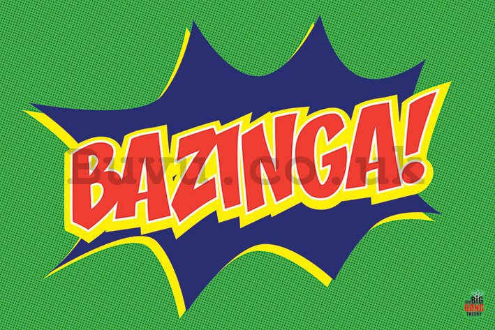 Poster - Big Bang Theory (Bazinga Icon)