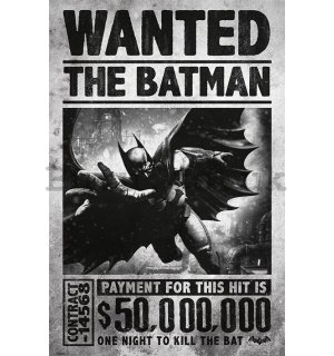Poster - Batman Arkham (Wanted)