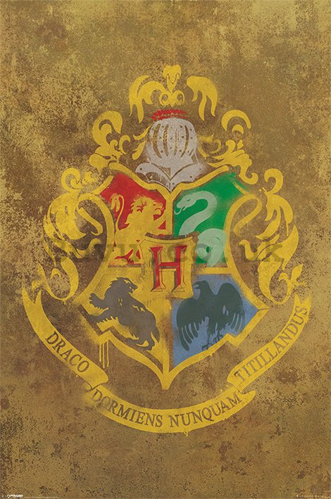 Poster - Harry Potter (crest)