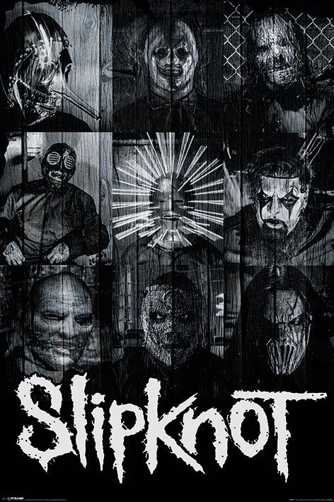 Poster - Slipknot (Masks 2)