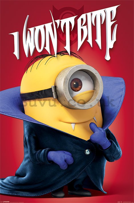 Poster - Minions (I WILL NOT BITE)