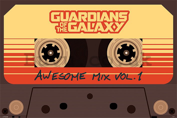Poster - The Guardians of the Galaxy (Awesome Mix Vol.1)