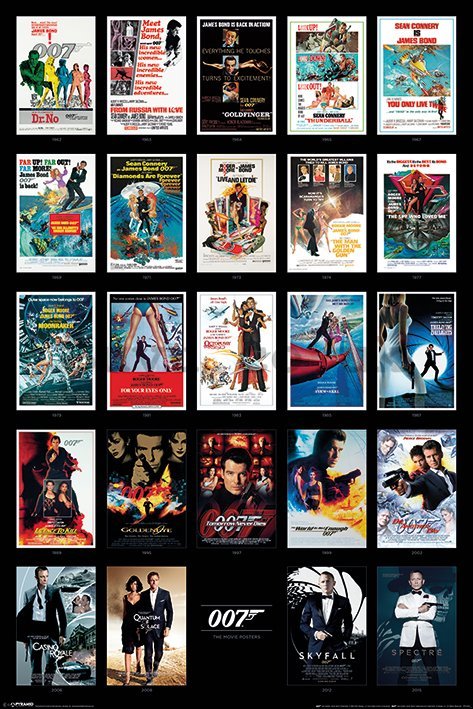 Poster - James Bond (Movies)