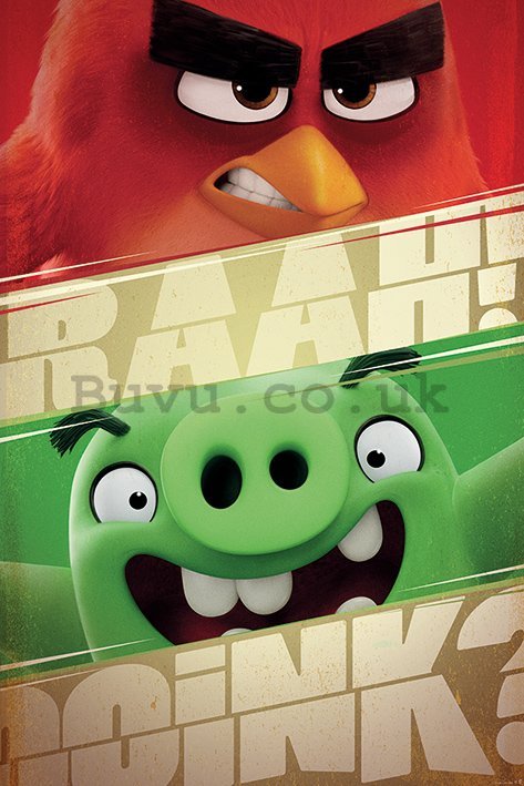 Poster - Angry Birds (Raah!)