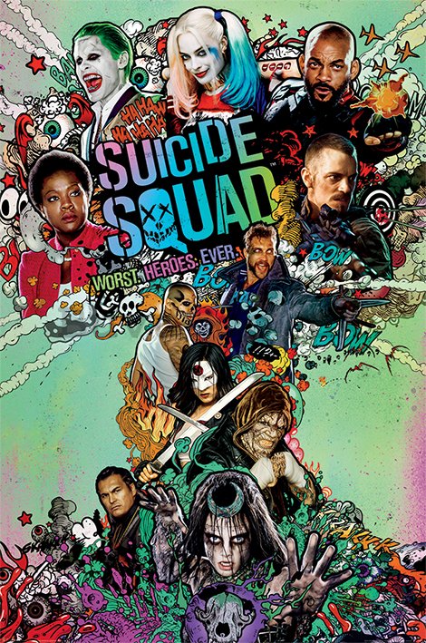 Poster - Suicide Squad (Atomovka)
