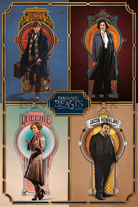 Poster - Fantastic Beasts and Where to Find Them (Characters)
