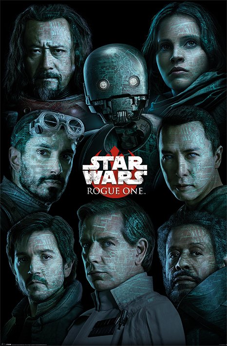 Poster - Star Wars Rogue One (Characters)