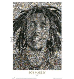 Poster - Bob Marley mosaic (2)