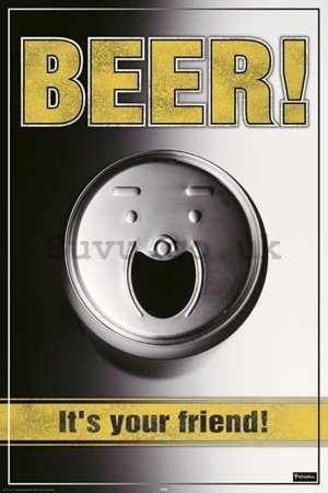 Poster - Beer is your friend