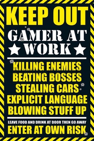 Poster - Gaming Keep Out