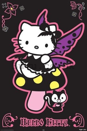 Poster - Hello Kitty gothic