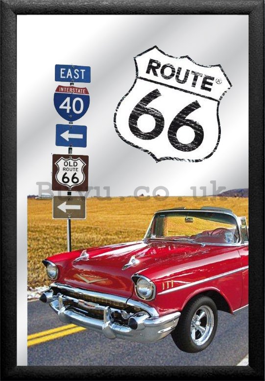 Mirror - Route 66 (1957 Chevrolet Belair)