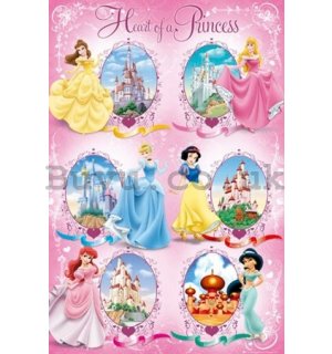 Poster - Disney princess castle
