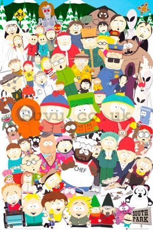 Poster - South Park Cast