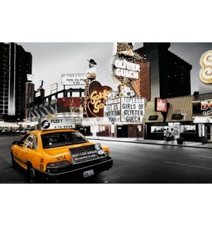Poster - Las Vegas taxi