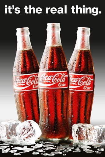Poster - Coca-Cola Real thing