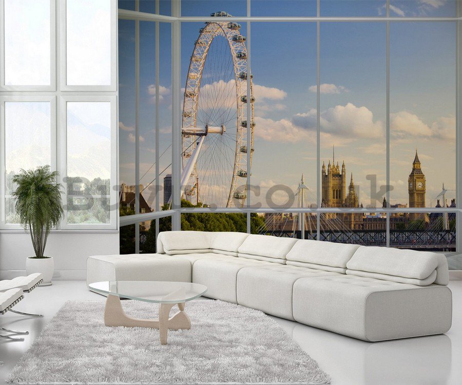 Wall Mural: London Eye - 232x315 cm