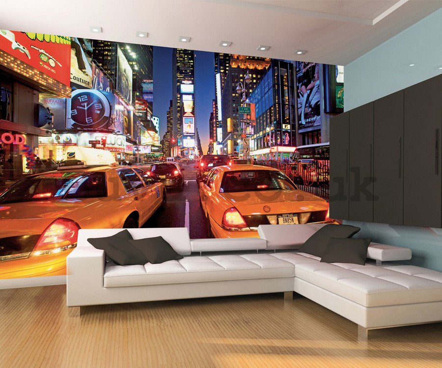 Wall Mural: New York taxi (2) - 232x315 cm